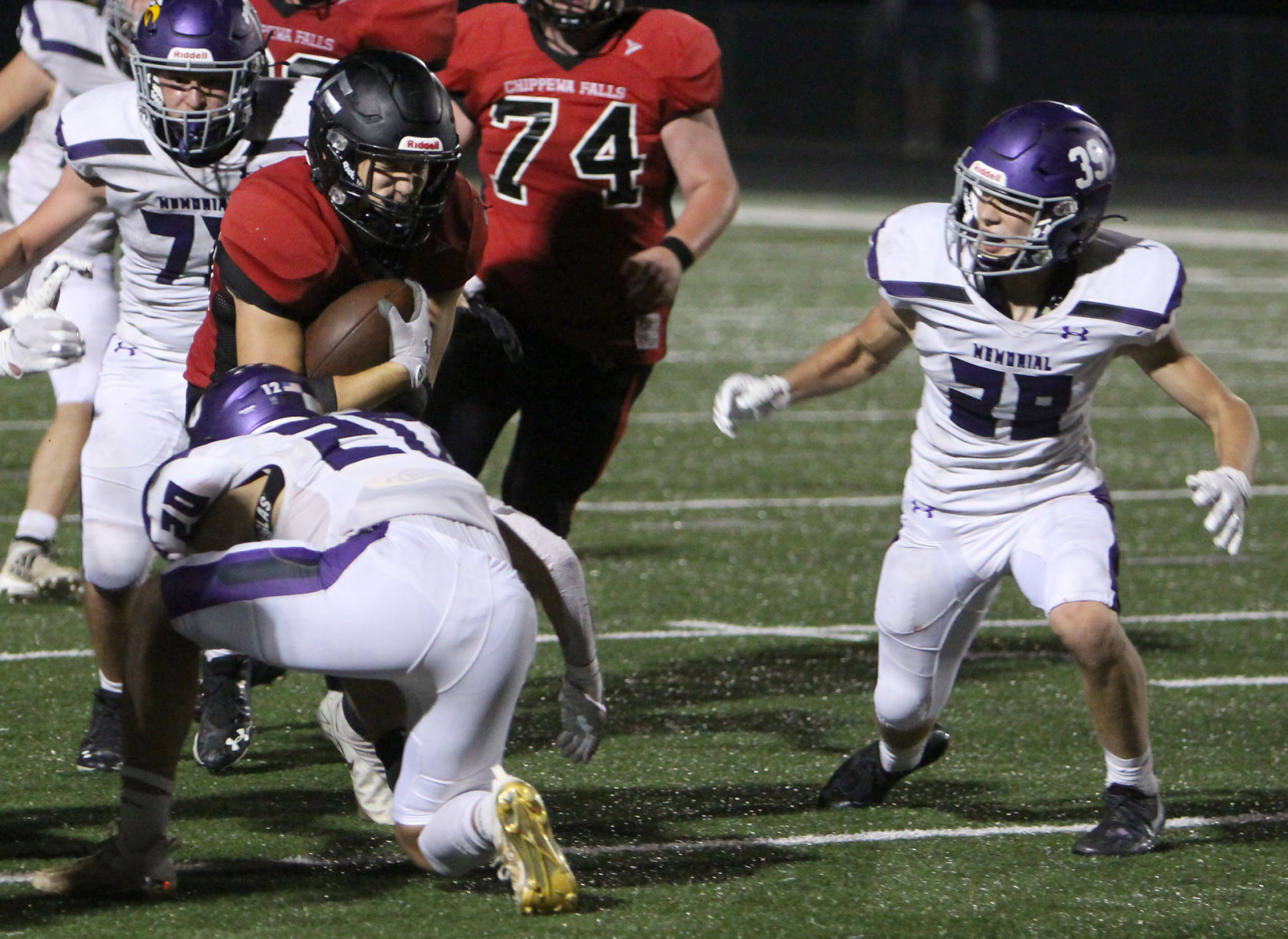 Eau Claire Memorial at Chi-Hi football 10-1-21